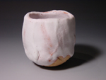 Hakusetsu Shino Tea Bowl 4.1X4.1X4.3